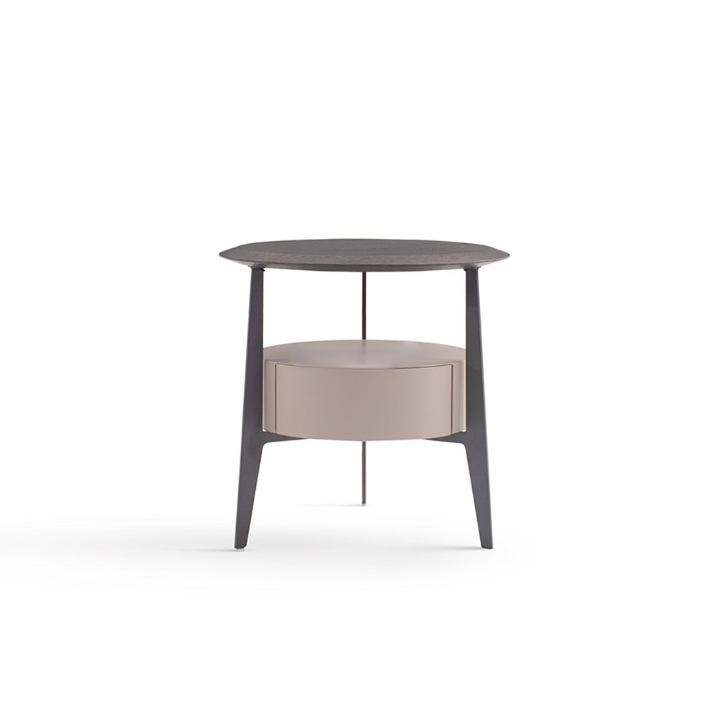 Minimalist Organic Shaped Nightstand For Bedroom - 图片 4