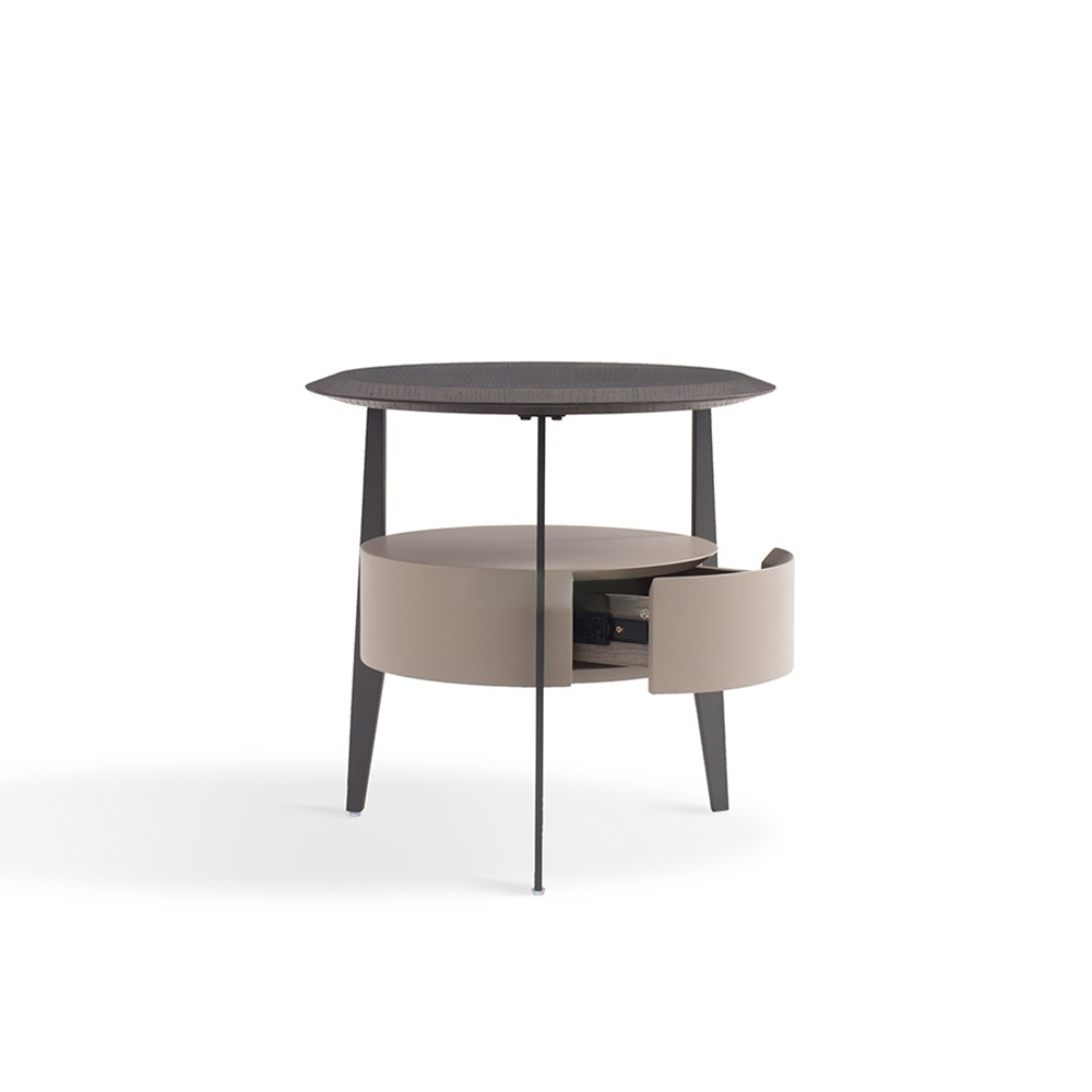 Minimalist Organic Shaped Nightstand For Bedroom - 图片 3