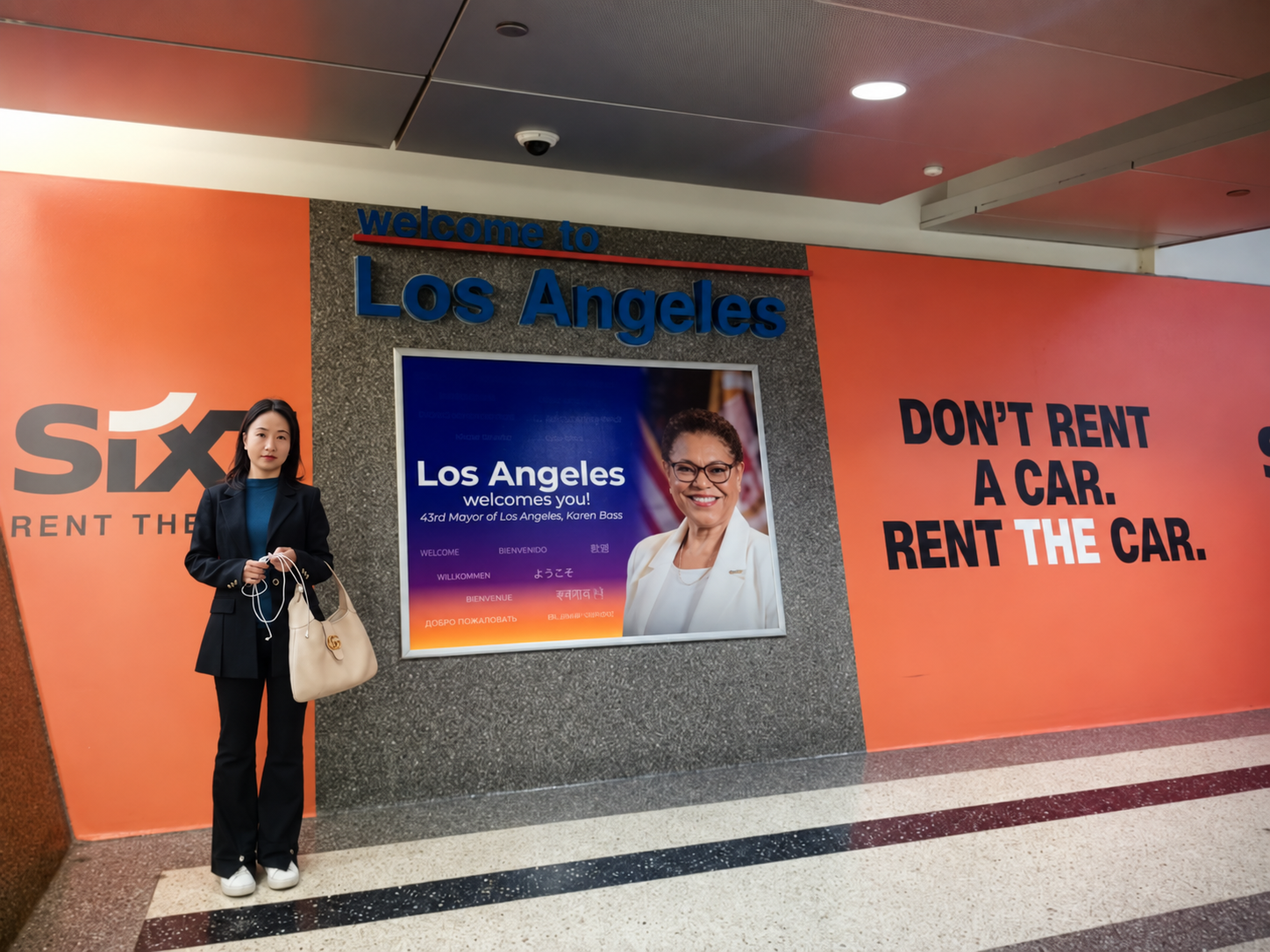 Alice’s U.S. journey · Los Angeles